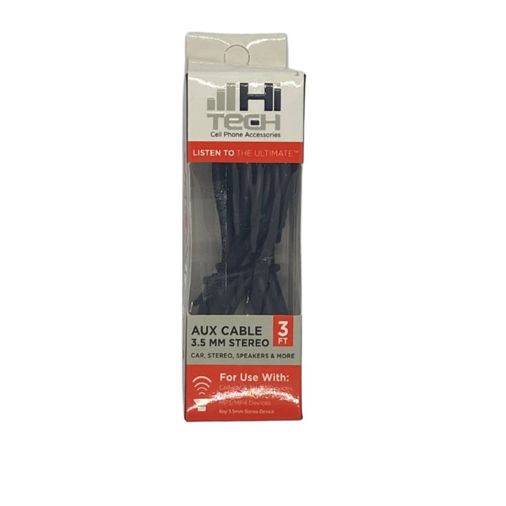 Aux Cable 3Ft. & 3.Ft. MM Stereo